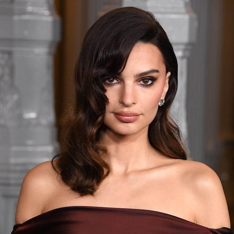 Emily Ratajkowski arrives at the 2024 LACMA Art+Film Gala at Los Angeles County Museum of Art on Nov...