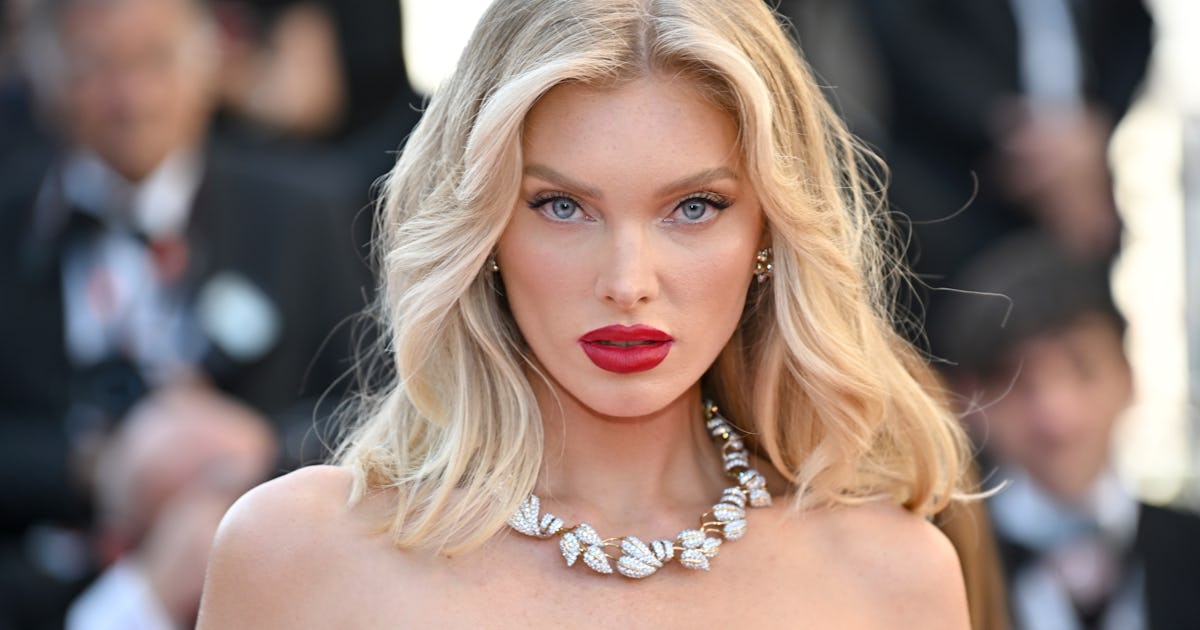 Elsa Hosk Bared Her Butt Cleavage In A Sexy LBD On Christmas Eve