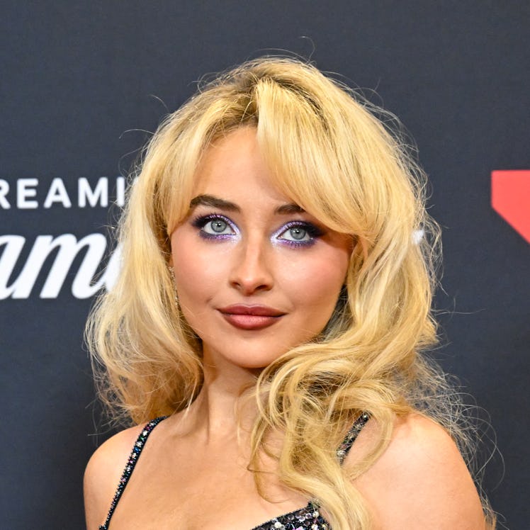 Sabrina Carpenter wore see-through lace for her picnic-core Lemon Pie fragrance launch.