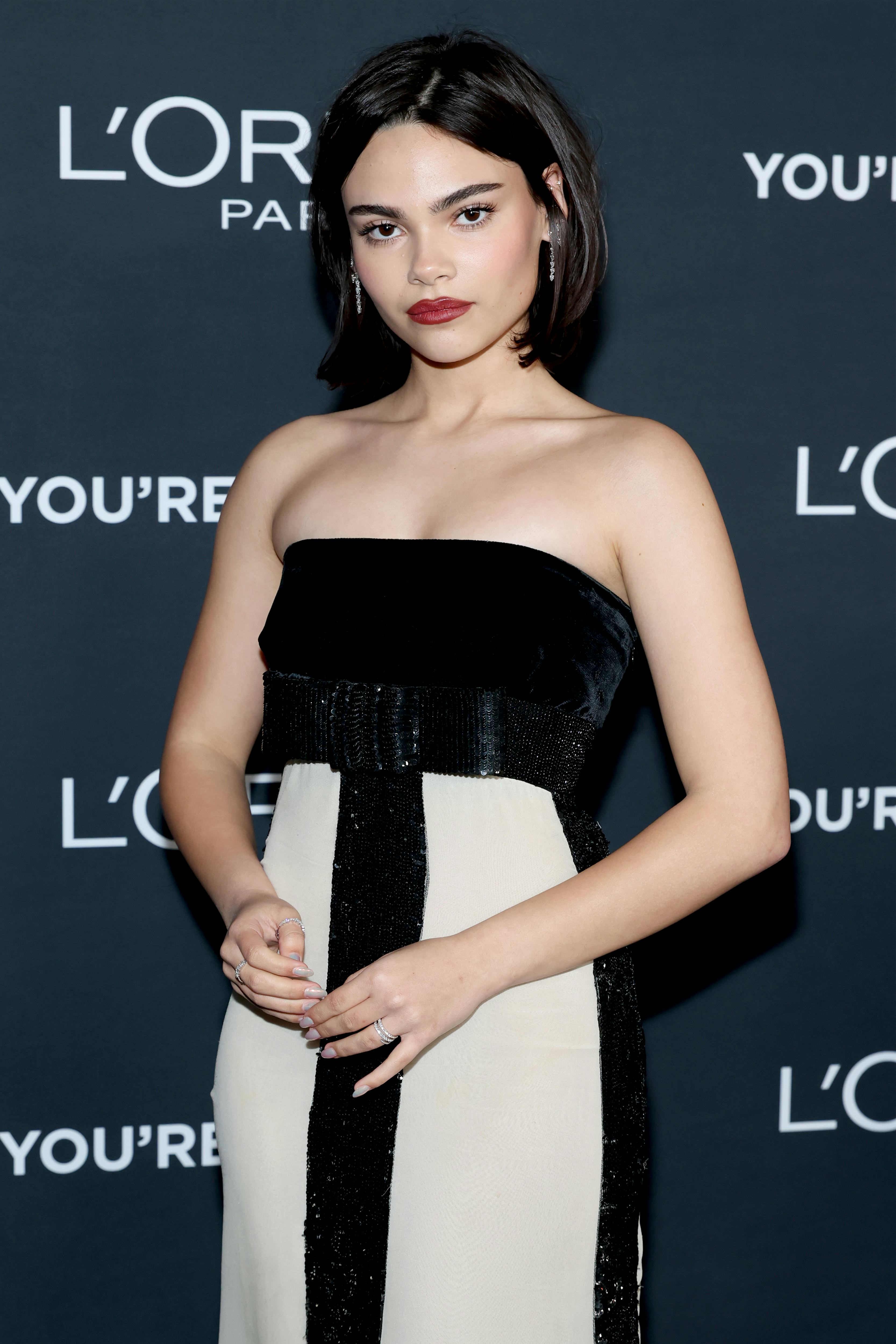 Ariana Greenblatt attends the 20th Anniversary of L'Oréal Paris Women of Worth at Academy Museum of ...