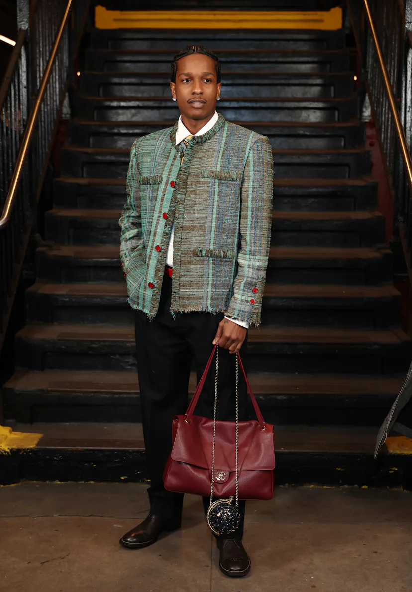A$AP Rocky attends the CHANEL Métiers d’Art Show 2026 on December 02, 2025 in New York City.