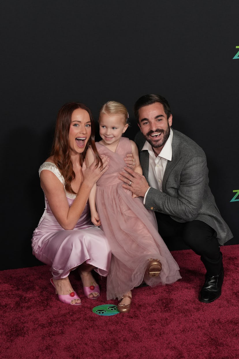 LOS ANGELES, CALIFORNIA - NOVEMBER 13: (L-R) Whitney Leavitt and Conner Leavitt attend the premiere ...