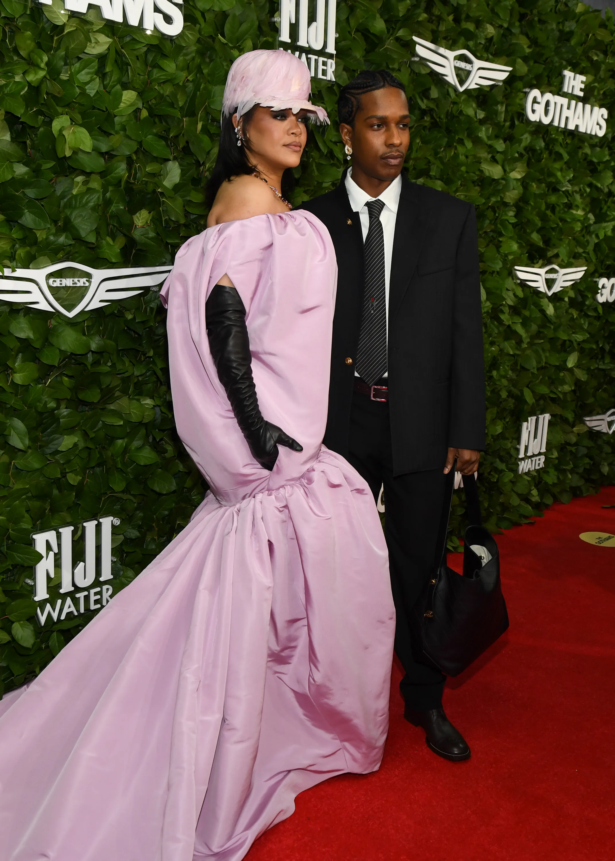 Rihanna & A$AP Rocky Are Fashion Heroes in Runway Looks at Art Basel Miami