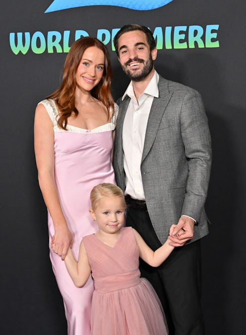 LOS ANGELES, CALIFORNIA - NOVEMBER 13: Whitney Leavitt and Conner Leavitt attend the Premiere of Wal...