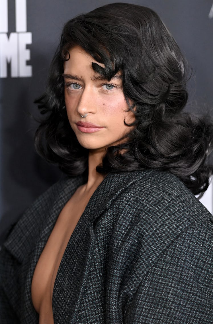 BEVERLY HILLS, CALIFORNIA - DECEMBER 08: Odessa A'zion attends the Los Angeles Premiere of A24's "Ma...