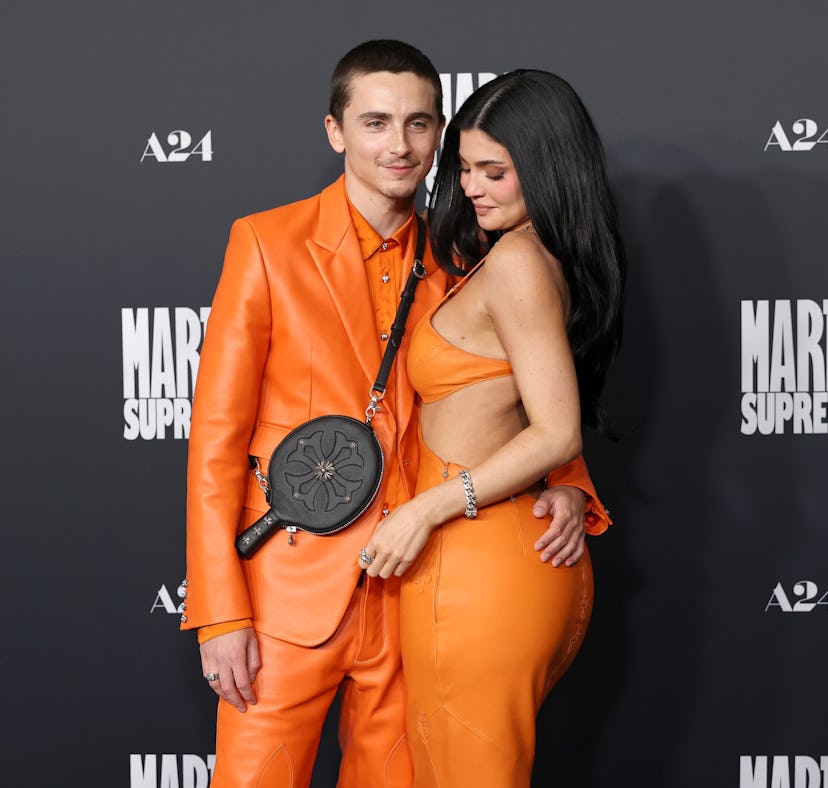 Timothée Chalamet and Kylie Jenner attended the 'Marty Supreme' premiere as a couple.