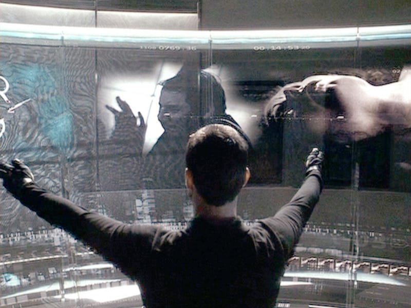 LOS ANGELES - JUNE 21: The movie "Minority Report", directed by Steven Spielberg. Based on the 1956 ...