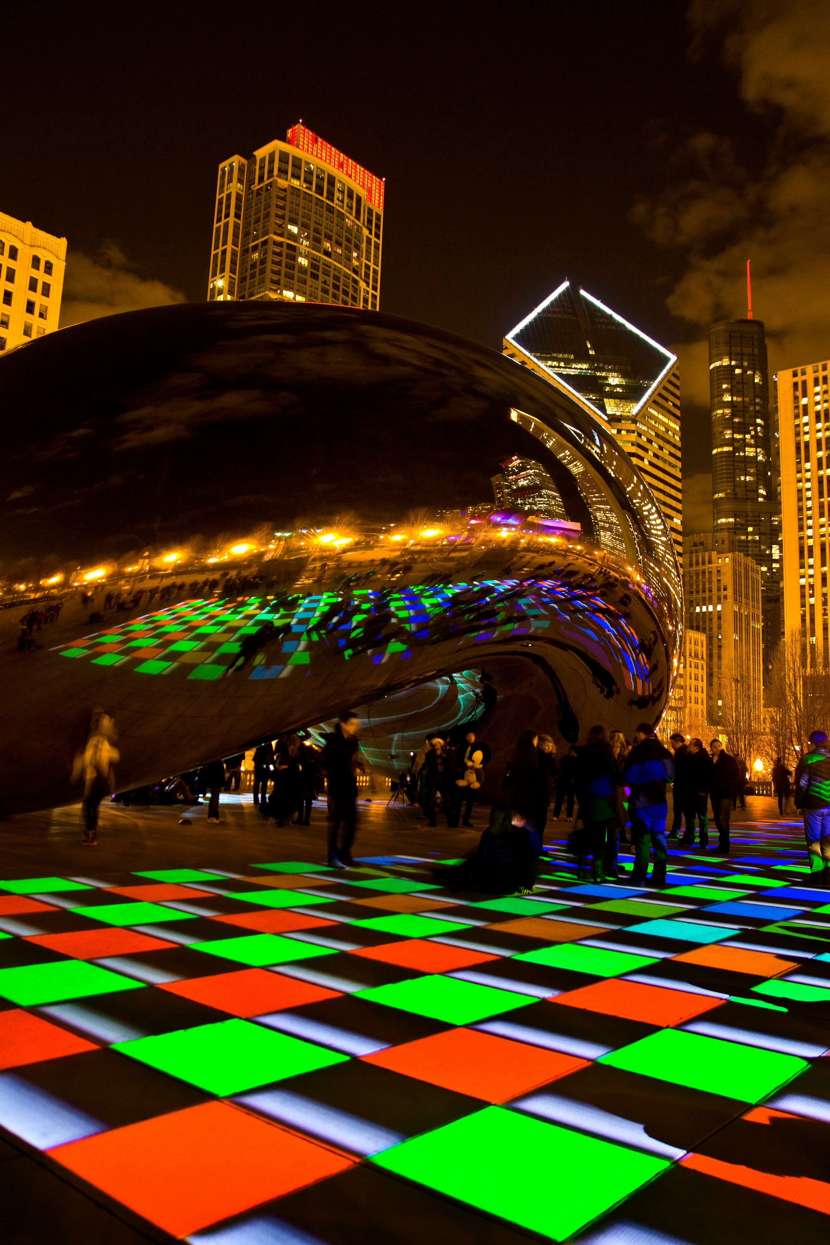 Chicagoans enjoy Luminous Field&rsquo;s dramatic images and colors by Luftwerk(Petra Bachmaier and Sean Ga&hellip;