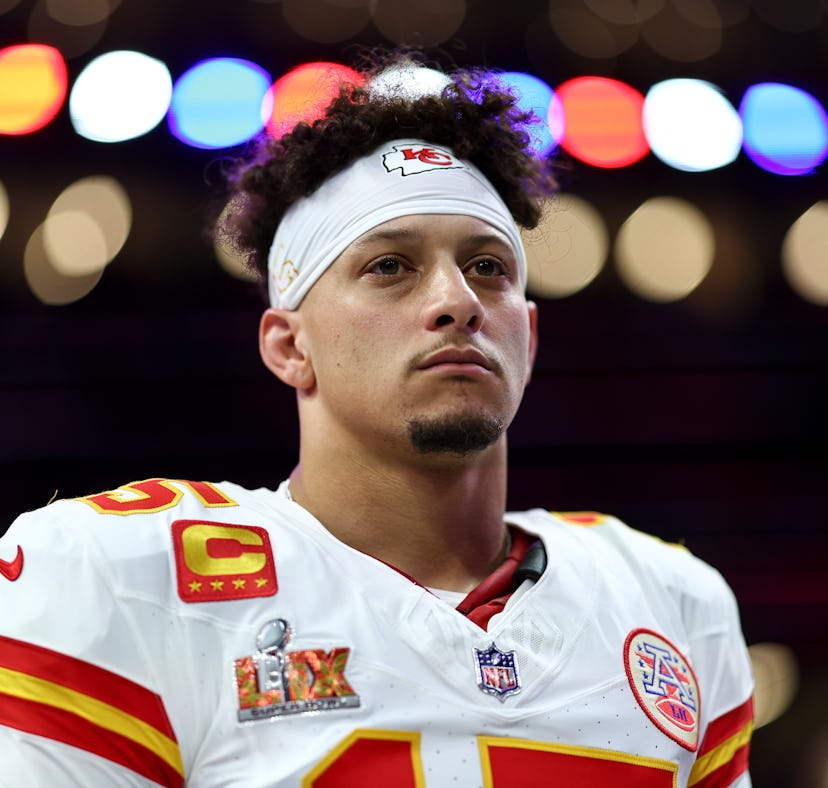 Patrick Mahomes at the Super Bowl