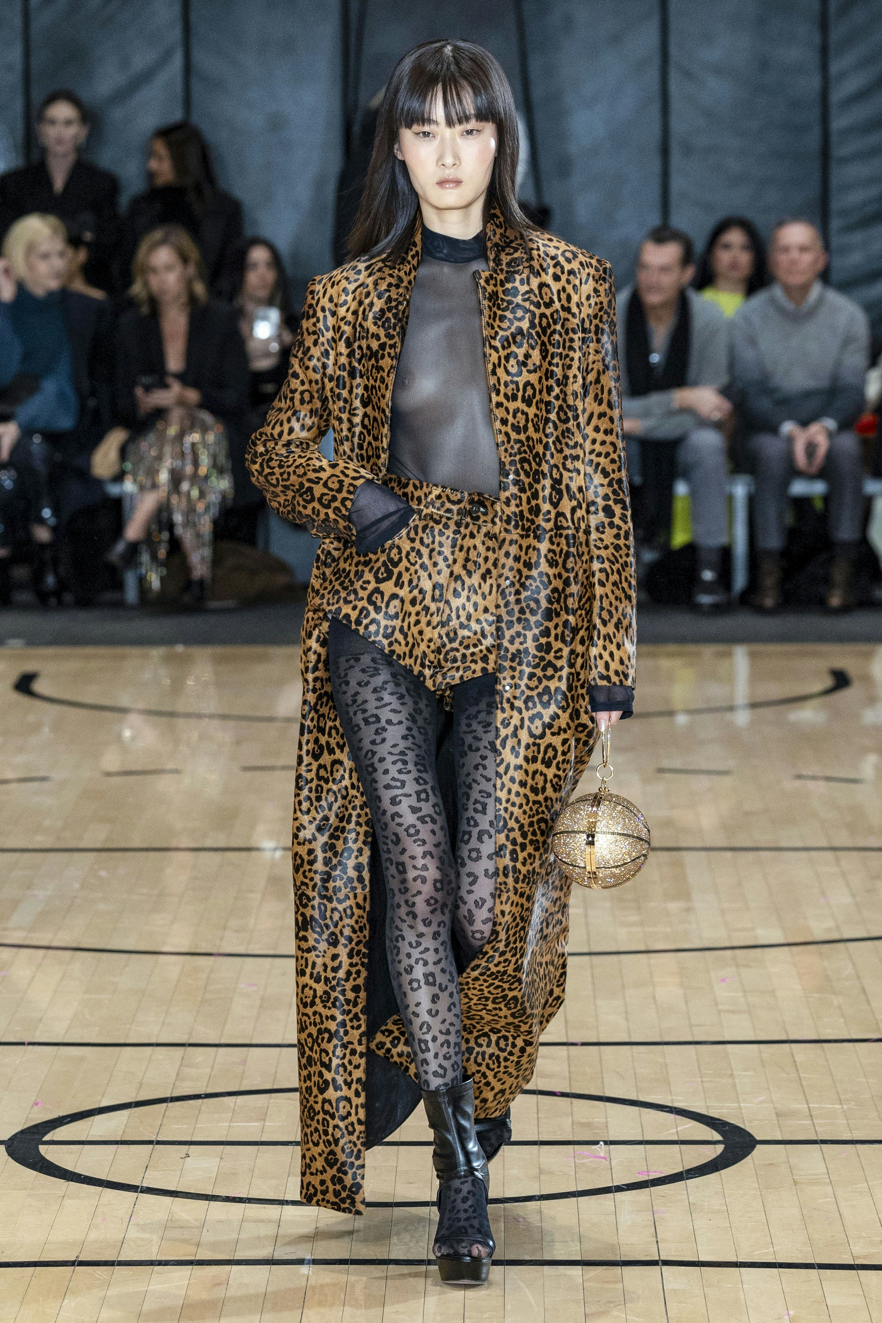 A model walks the runway during the Lapointe Ready to Wear Fall/Winter 2025-2026 fashion show as par&hellip;