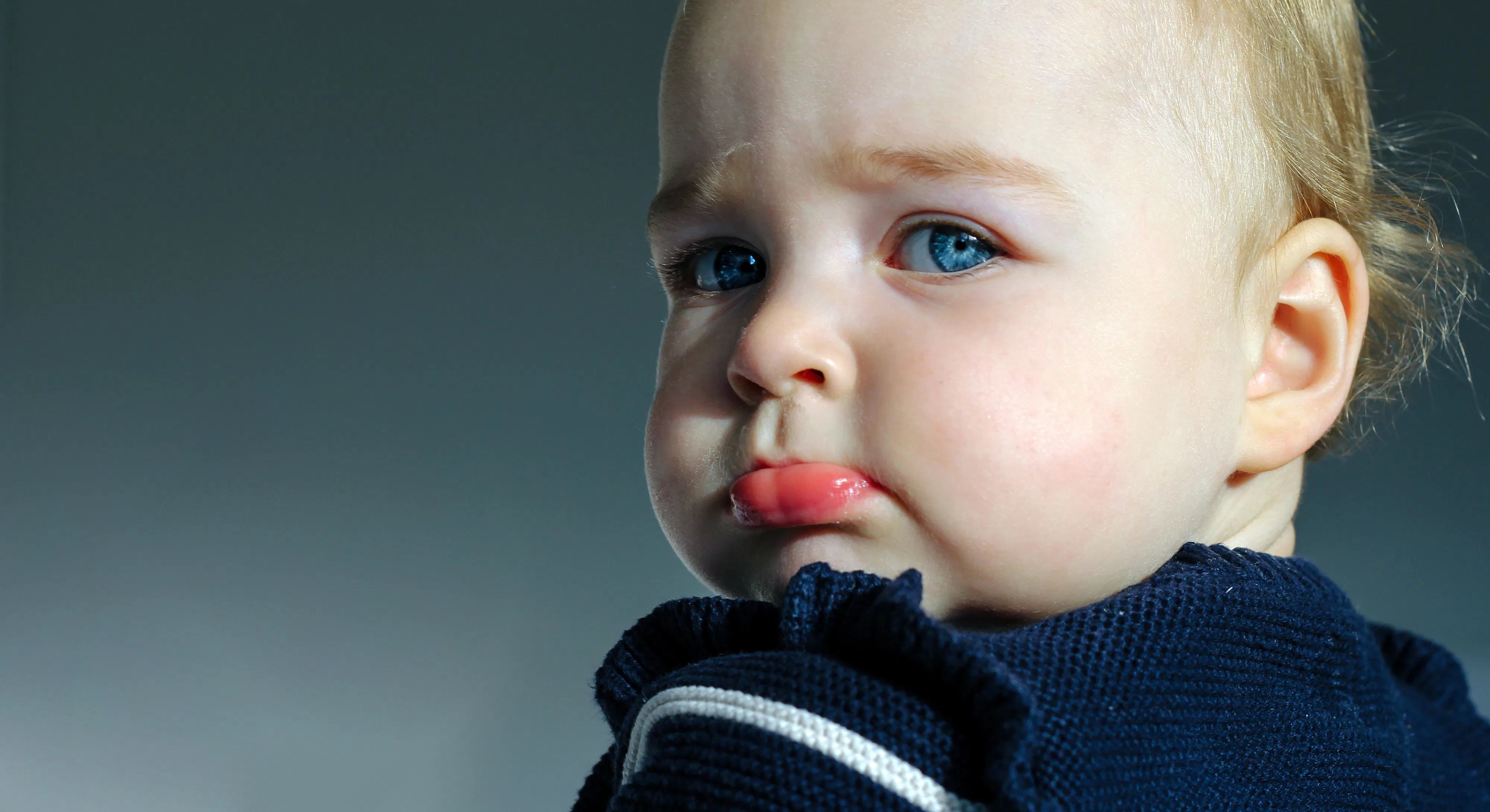 My Baby's Scowl Made Him A Local Celebrity & Yes He Got It From Me