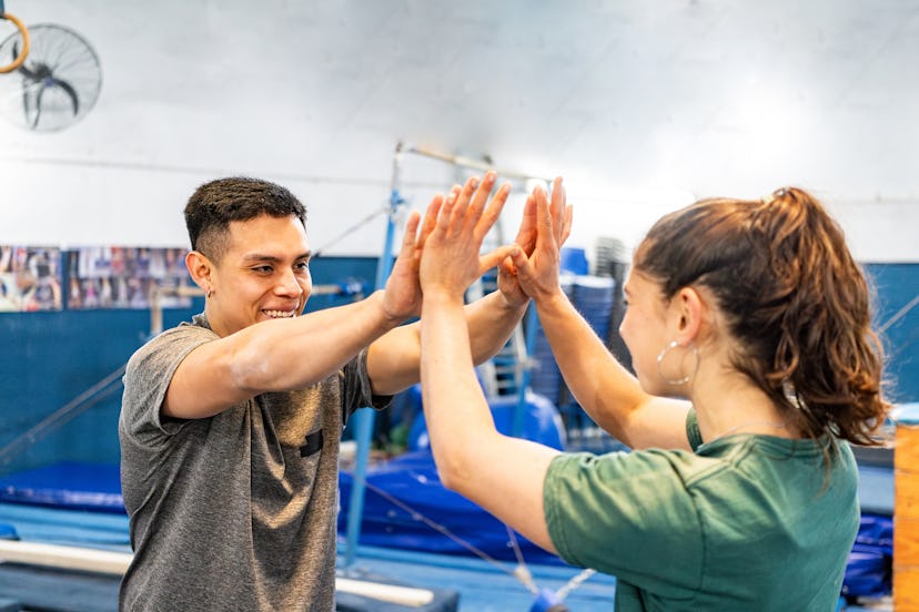 Aries can meet someone at the gym.