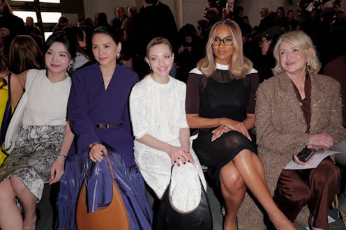 celebrities tory burch fall winter 2025