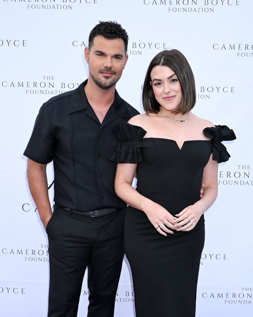 Taylor Lautner and Taylor Dome at The Cameron Boyce Foundation’s Cam For A Cause 3rd Annual Gala hel…