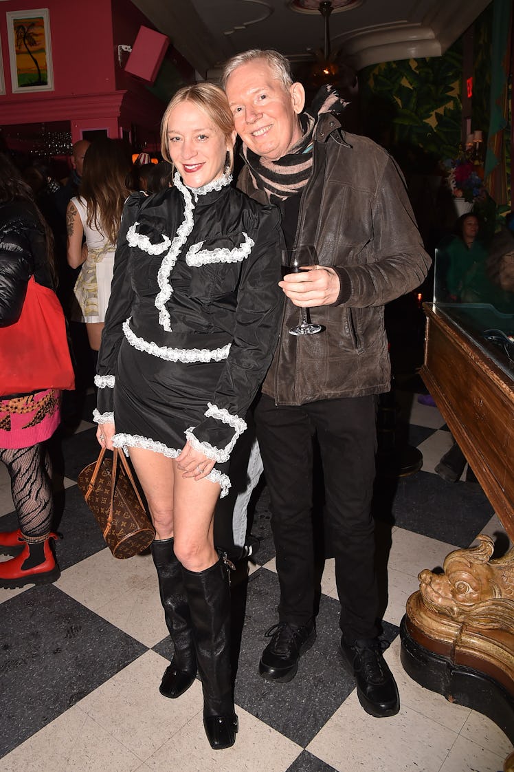 JANUARY 18: Chloe Sevigny and John Epperson attend a screening of "Lypsinka: Toxic Femininity" on Ja...