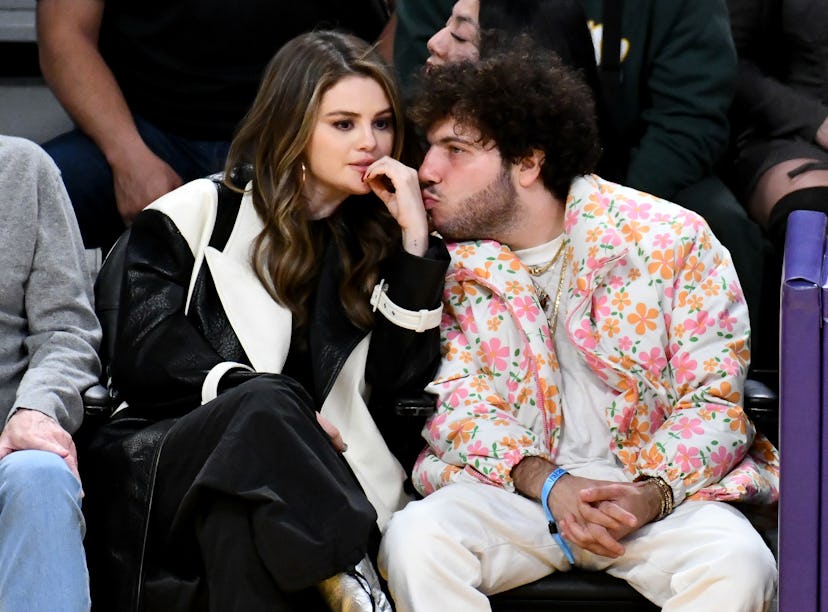 Benny Blanco's Valentine's Day gift for Selena Gomez was a bathtub of queso dip.