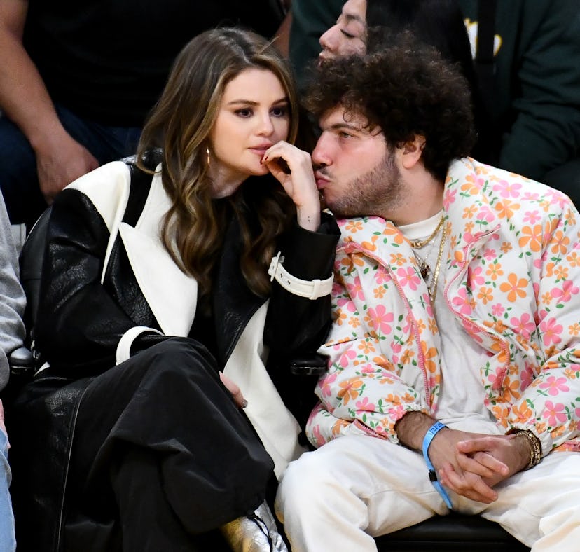 Benny Blanco's Valentine's Day gift for Selena Gomez was a bathtub of queso dip.