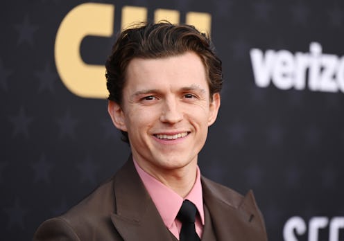 Tom Holland at The 29th Critics' Choice Awards held at The Barker Hangar on January 14, 2024 in Sant...