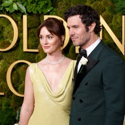 BEVERLY HILLS, CALIFORNIA - JANUARY 05: (L-R) Leighton Meester and Adam Brody attend the 82nd Annual…