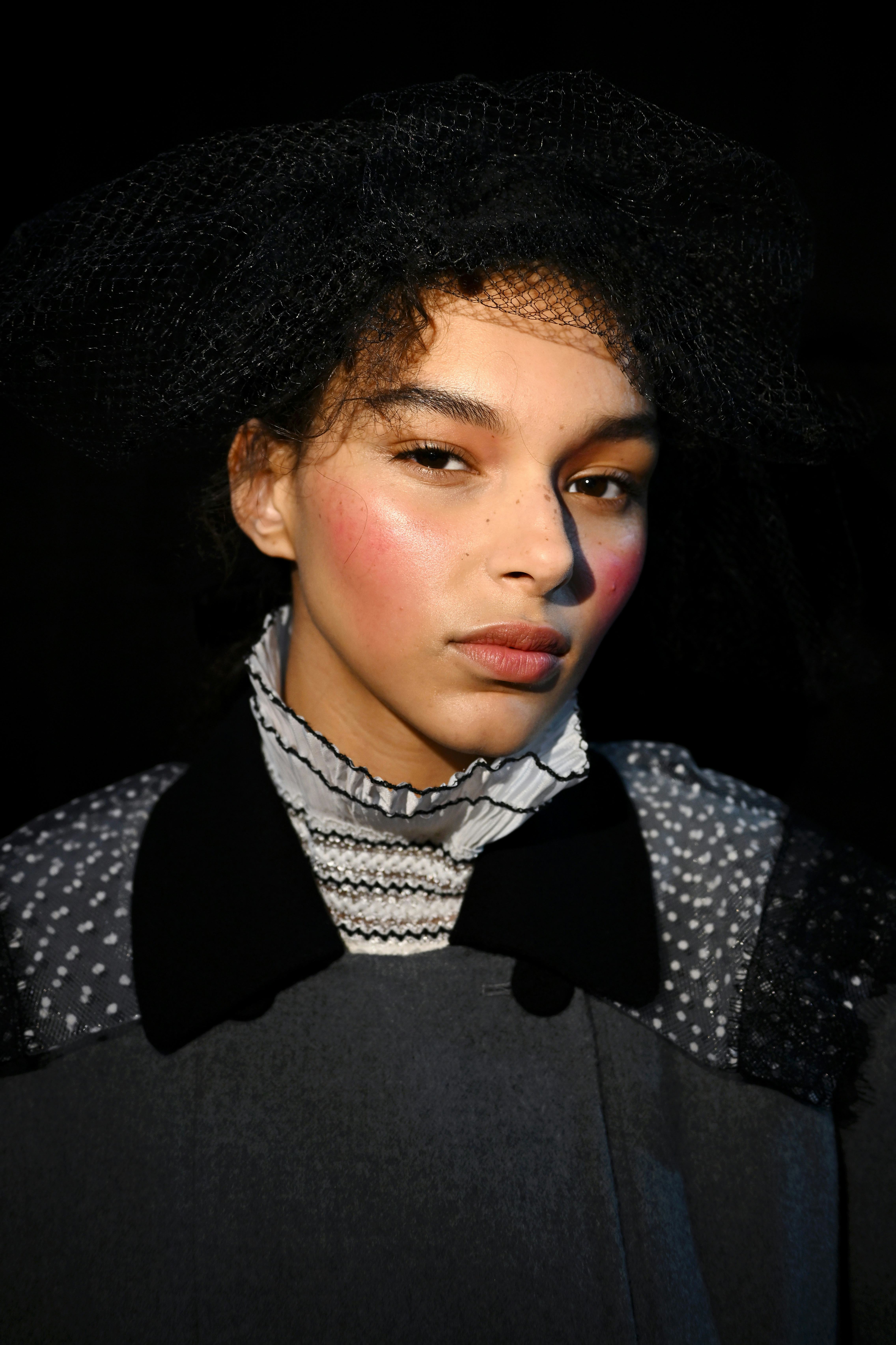 The London Fashion Week Fall/Winter 2025 Beauty Looks Are All So Edgy