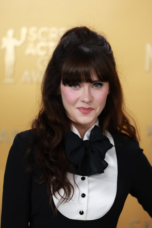 celebrities at the 2025 sag awards menswear trend