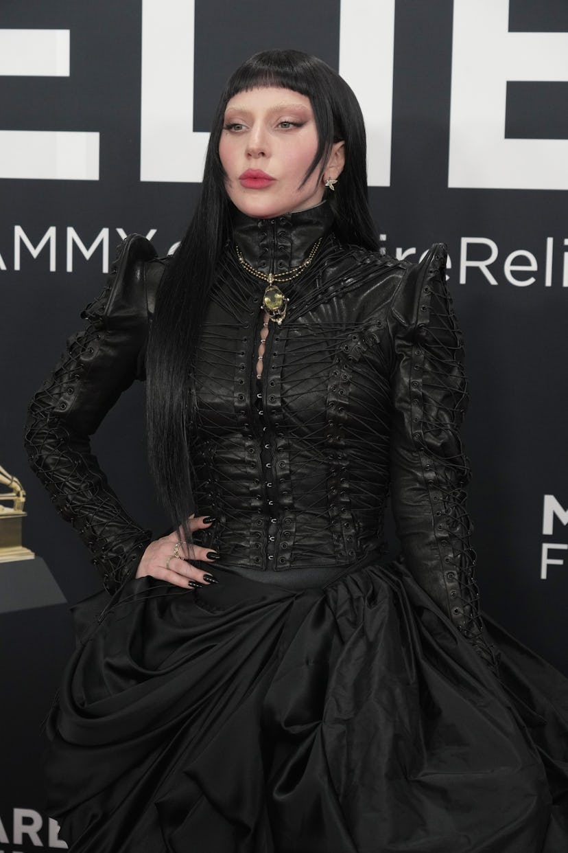 Lady Gaga attends the 67th GRAMMY Awards at Crypto.com Arena on February 02, 2025 in Los Angeles, Ca...