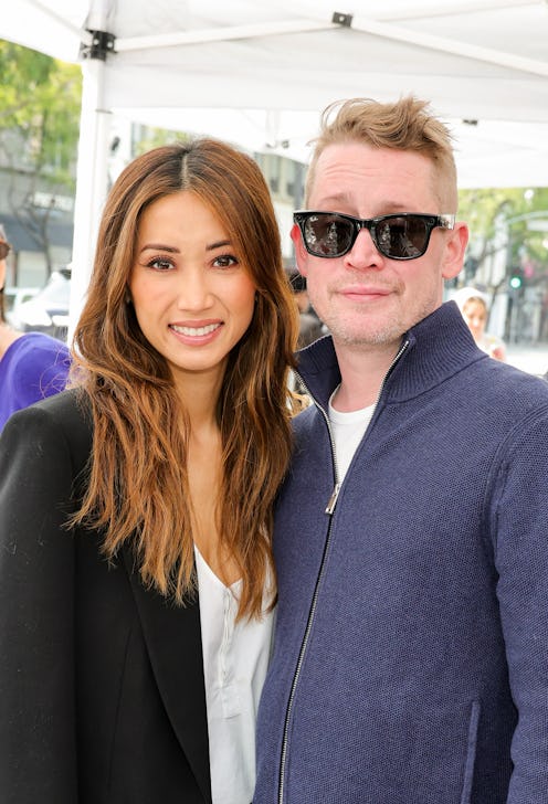 HOLLYWOOD, CALIFORNIA - FEBRUARY 18: (L-R) Brenda Song and Macaulay Culkin attend Mindy Kaling's Hol...