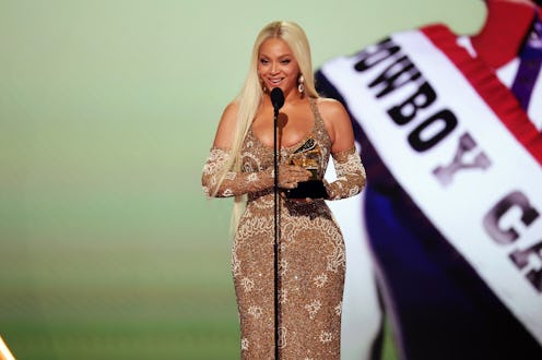 Beyoncé accepts the Best Country Album award for "COWBOY CARTER" onstage during the 67th Annual GRAM...