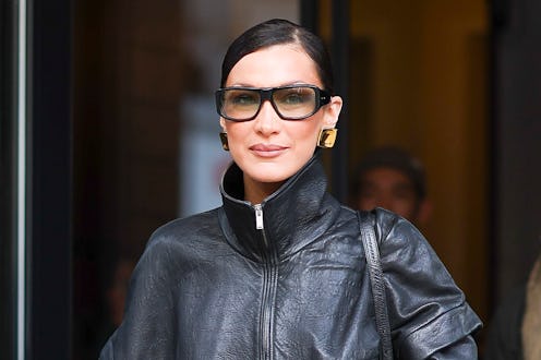 NEW YORK, NEW YORK - JANUARY 25: Bella Hadid seen in SoHo on January 25, 2025 in New York City. (Pho...