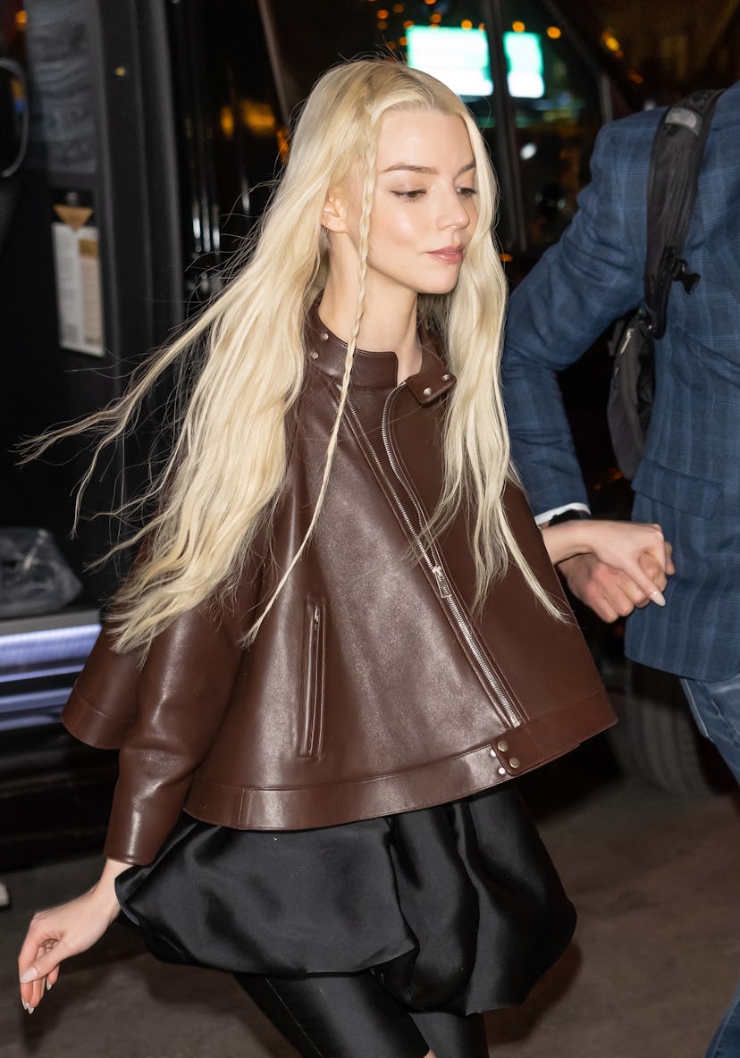 Actress Anya Taylor-Joy is seen on February 04, 2025 in New York City.