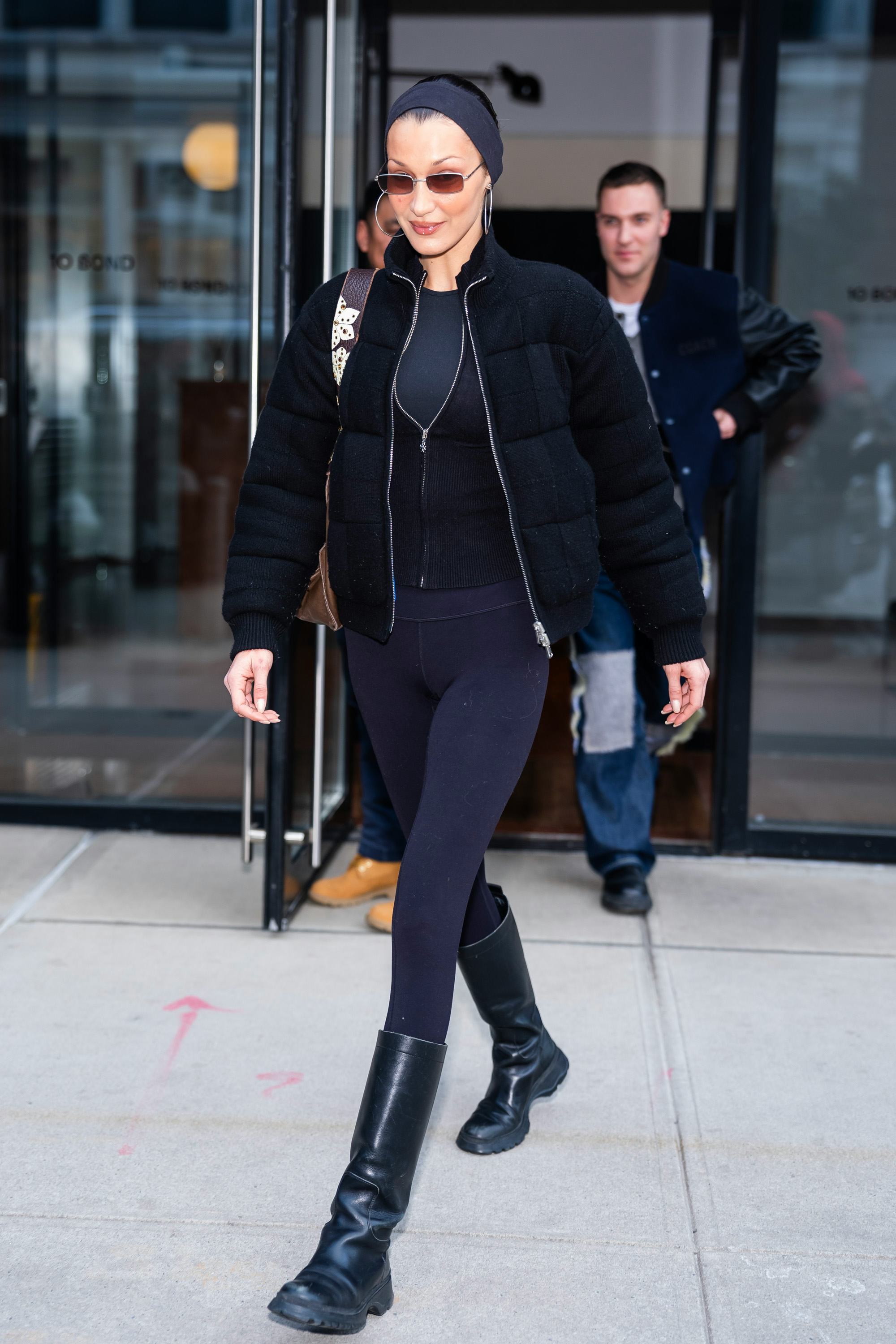 Bella Hadid is seen in NoHo on January 23, 2025 in New York City.
