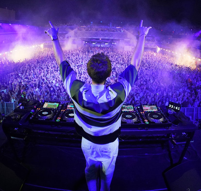 Zedd performs onstage at The Brooklyn Mirage