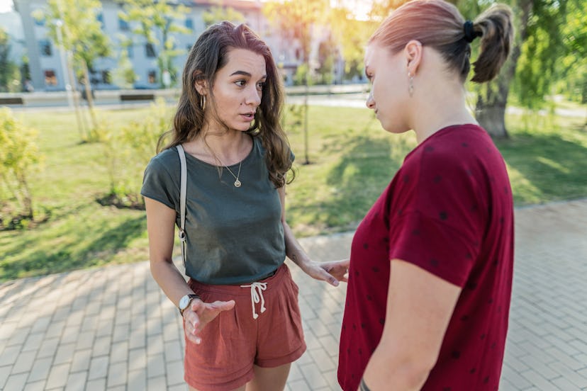 It's unattractive to one-up others.