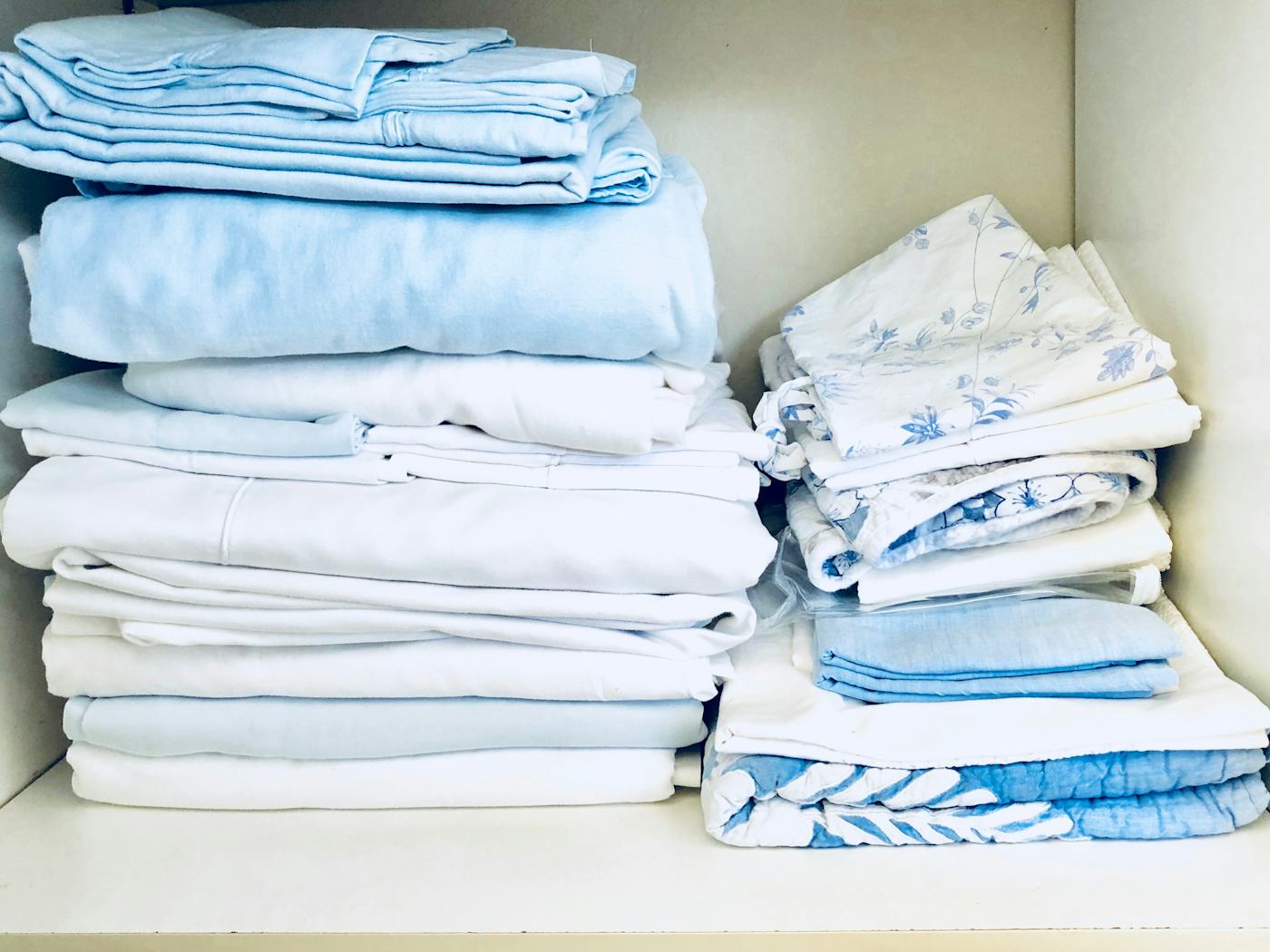 Linen folded neatly
