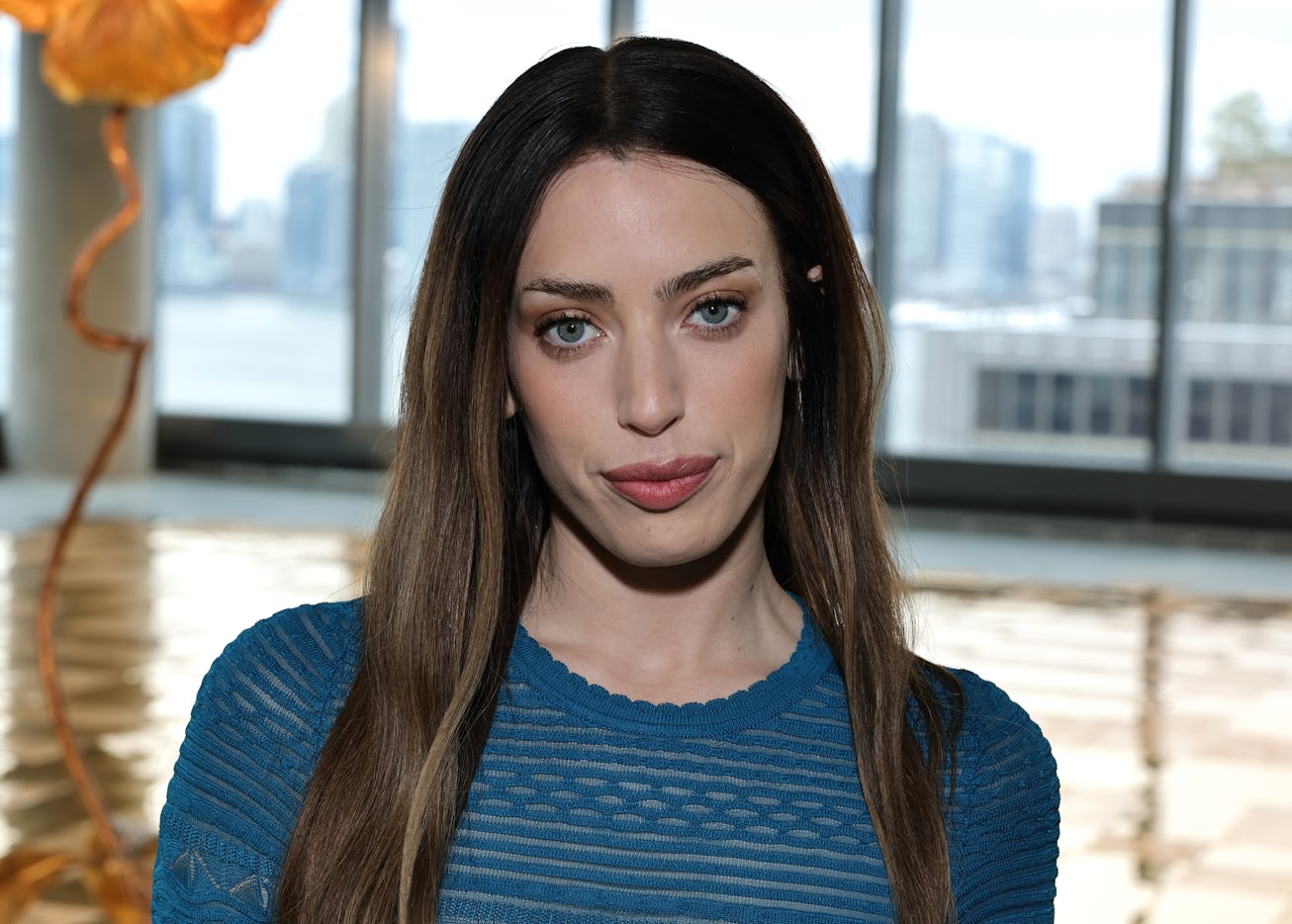 NEW YORK, NEW YORK - FEBRUARY 09: Clara McGregor attends the Ulla Johnson fashion show during Februa...