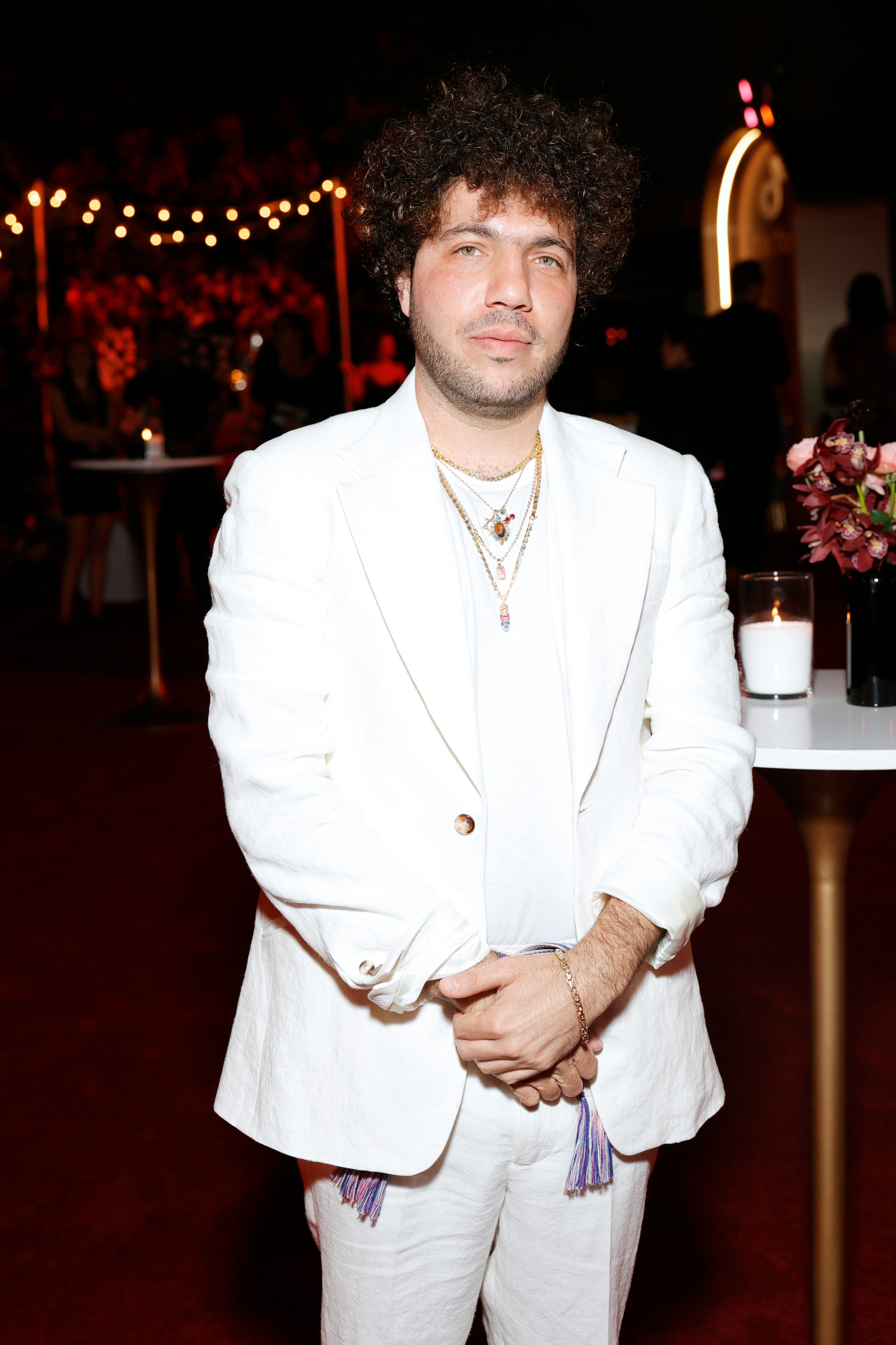 Benny Blanco attends as Selena Gomez hosts the Inaugural Rare Impact Fund Benefit
