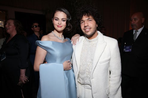 LOS ANGELES,  CALIFORNIA - JANUARY 5, 2025, 82ND GOLDEN GLOBE AWARDS - Selena Gomez and Benny Blanco...