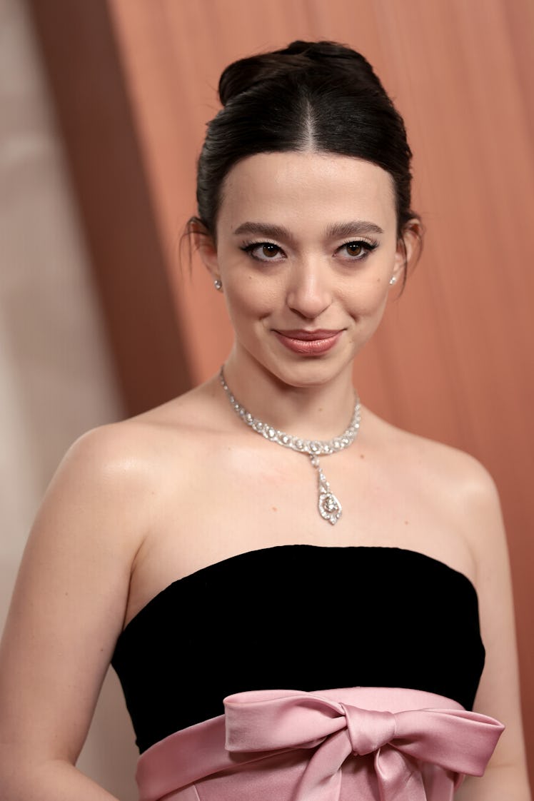 HOLLYWOOD, CALIFORNIA - MARCH 02: Mikey Madison attends the 97th Annual Oscars at Dolby Theatre on M...