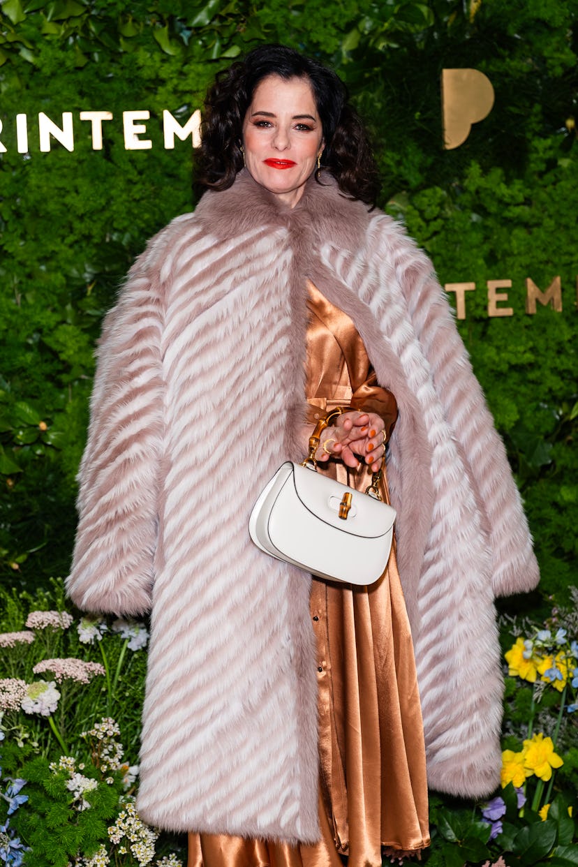 Parker Posey attends the Printemps New York Grand Opening Party in the Financial District on March 2...