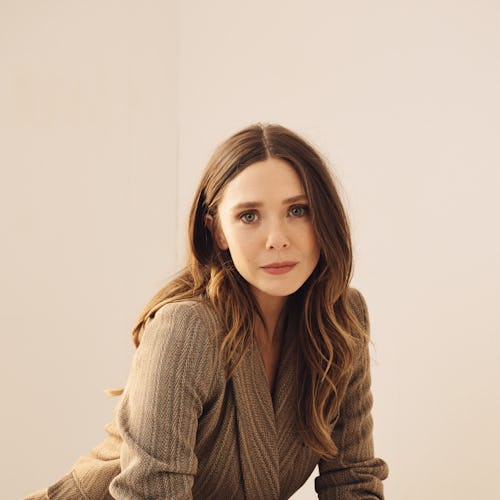 TORONTO, ONTARIO - SEPTEMBER 08: Elizabeth Olsen of ‘The Assessment’ poses in the Getty Images Portr…