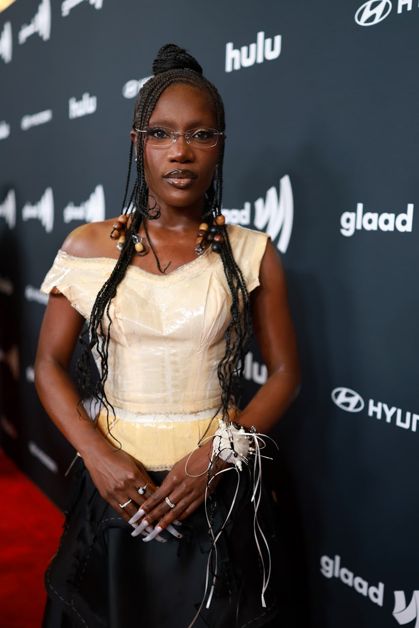 Doechii attends the 36th Annual GLAAD Media Awards at The Beverly Hilton on March 27, 2025 in Beverl...
