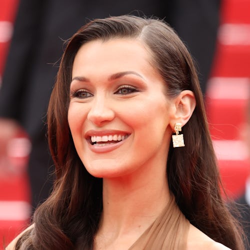 Bella Hadid is bringing spike buns back.