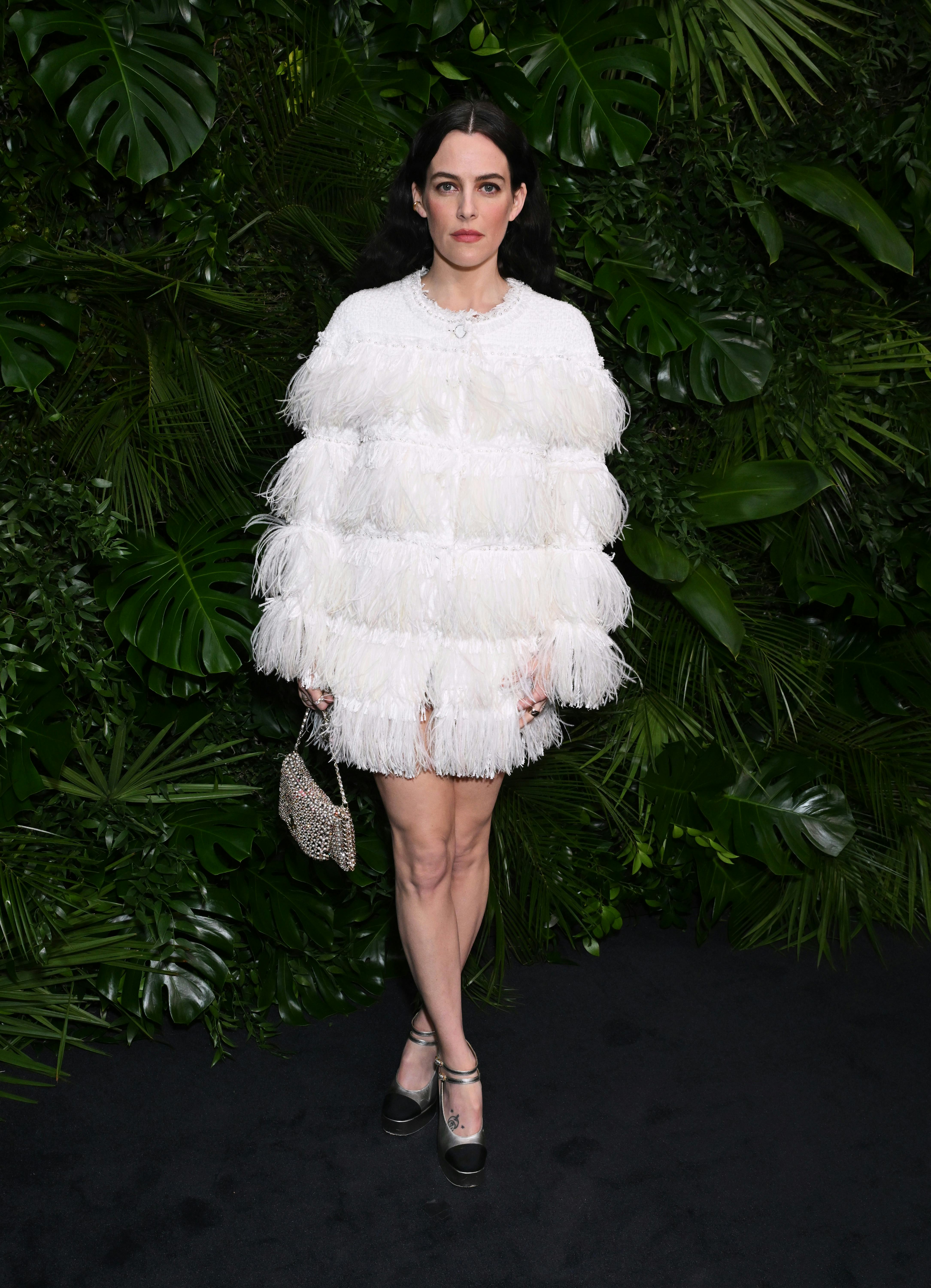 Riley Keough at the CHANEL and Charles Finch Pre-Oscar Awards Dinner held at The Polo Lounge on Marc&hellip;