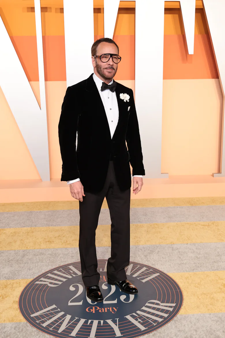 Tom Ford attends the 2025 Vanity Fair Oscar Party Hosted By Radhika Jones