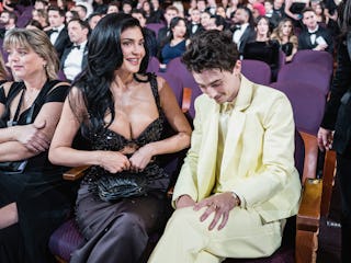 Timothée Chalamet and Kylie Jenner at the 97th Annual Oscars