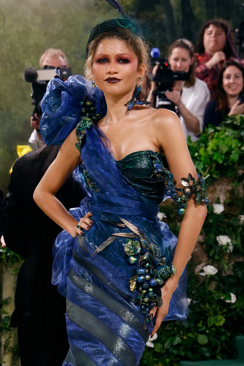 Zendaya attends the 2024 Costume Institute Benefit for "Sleeping Beauties: Reawakening Fashion" at T...