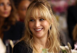 Jennifer Lawrence zebra-print Fendi bag