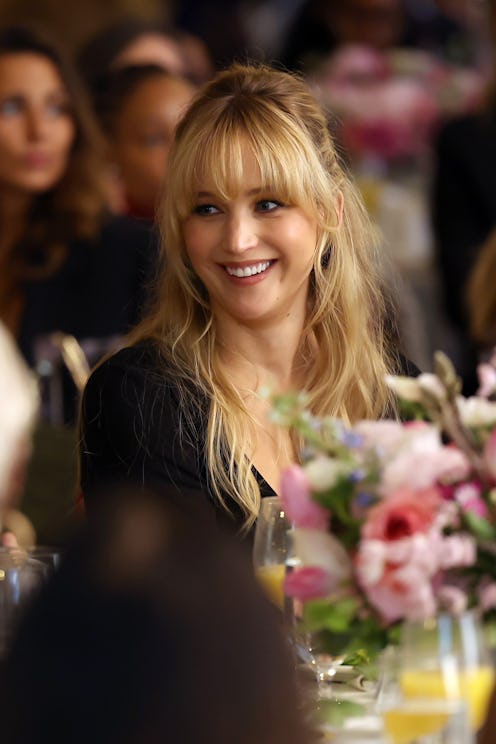 Jennifer Lawrence zebra-print Fendi bag