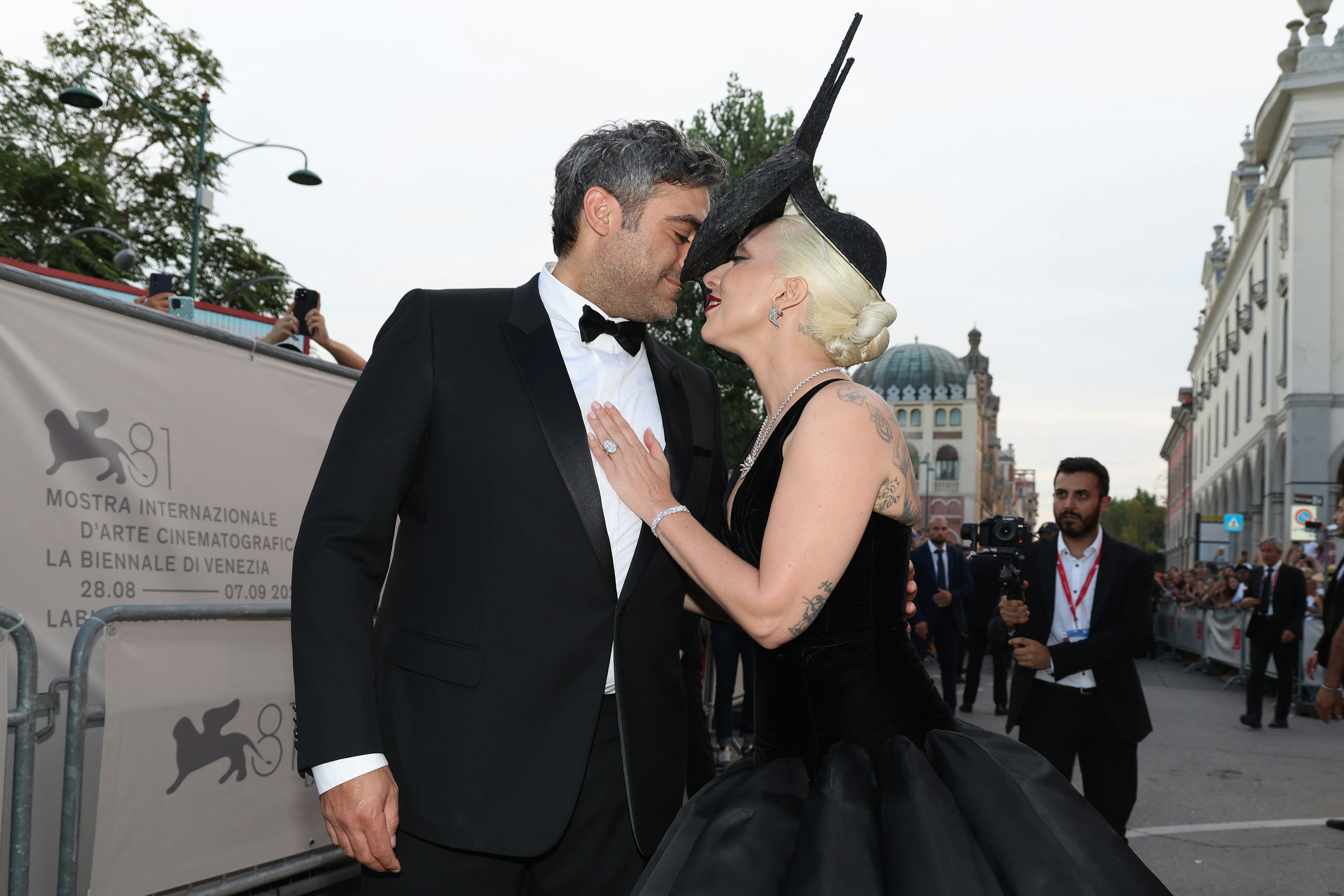 Michael Polansky and Lady Gaga attend the &ldquo;Joker: Folie à Deux&rdquo; premiere at the 81st Venice Internat&hellip;