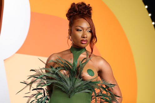 BEVERLY HILLS, CALIFORNIA - MARCH 02: Megan Thee Stallion attends the 2025 Vanity Fair Oscar Party ...